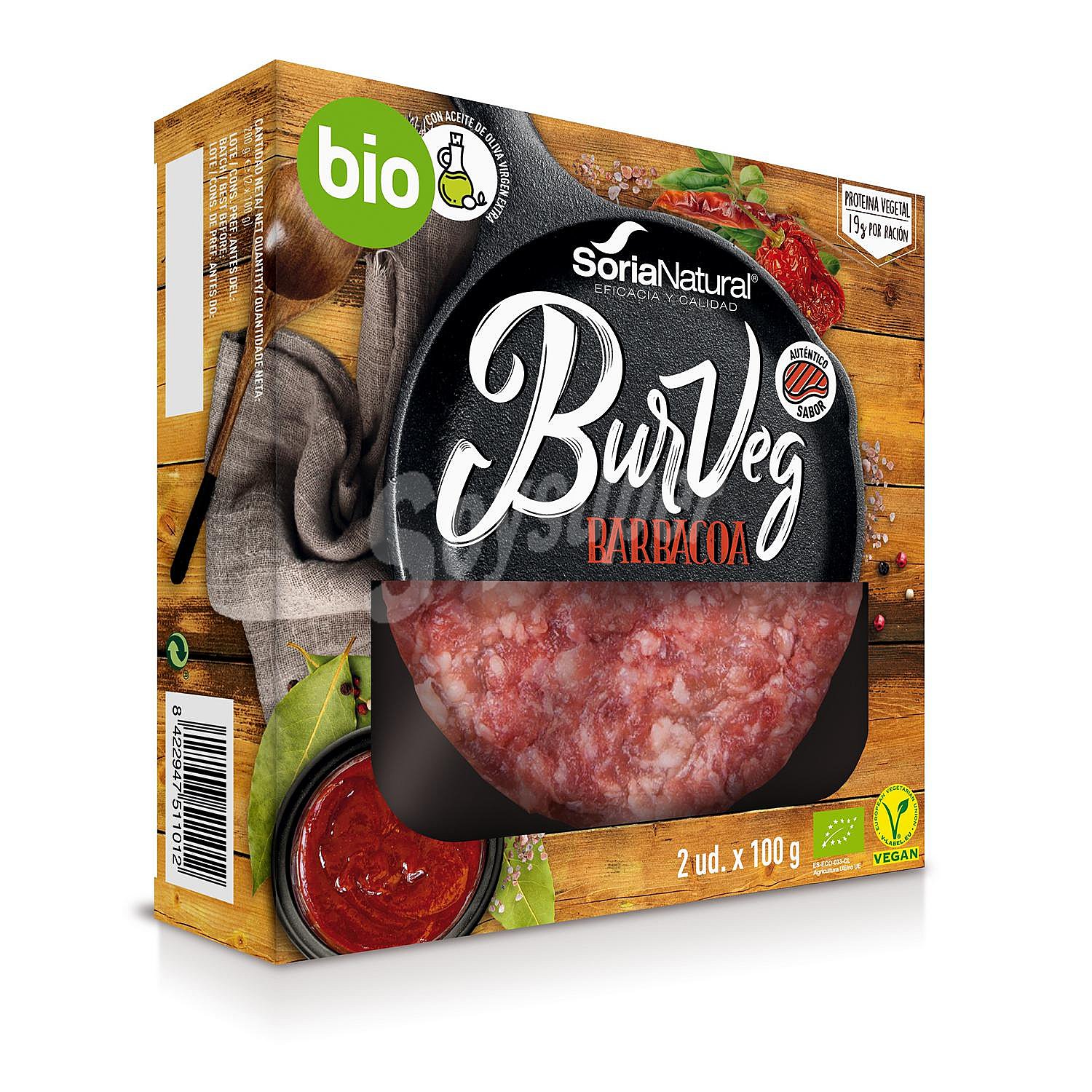 Burveg barbacoa ecológico Soria Natural