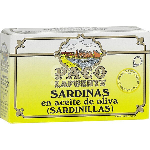 Sardinillas en aceite de oliva 20-22 piezas