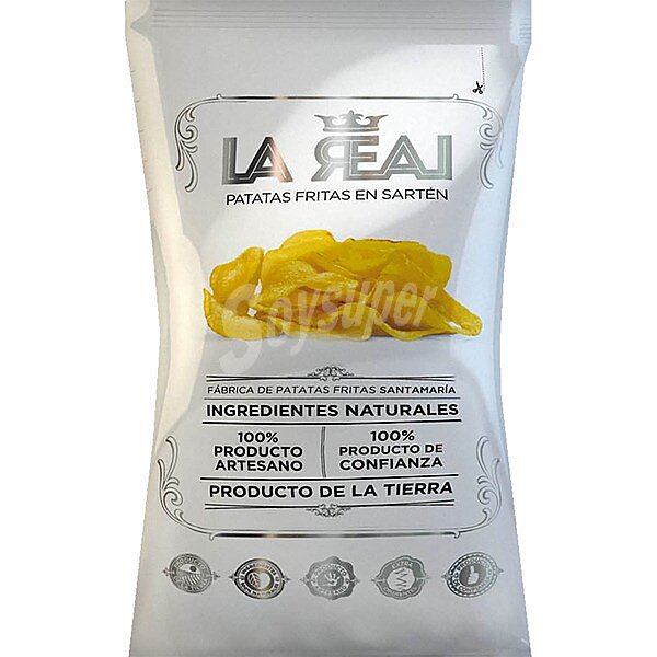 Patatas fritas 100% producto artesano bolsa 150 g