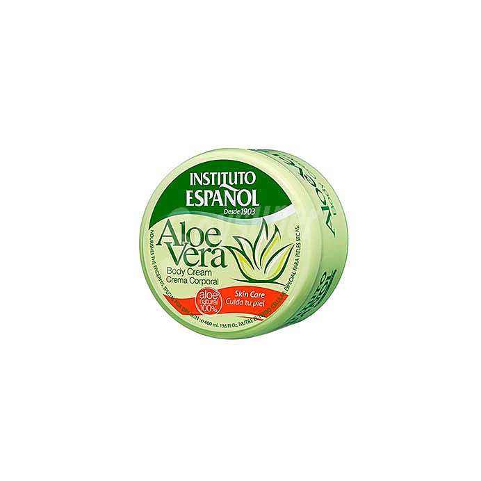 Crema corporal con aloe vera