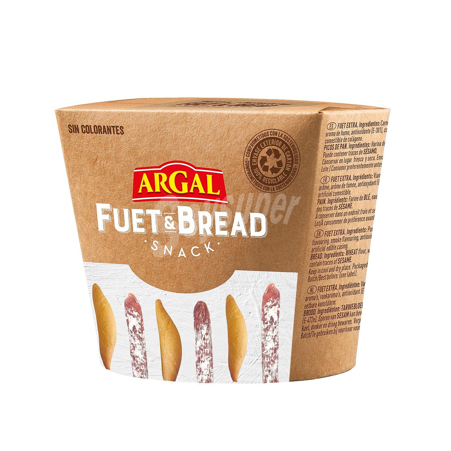 Fuet extra y picos de pan Fuet & Bread Argal