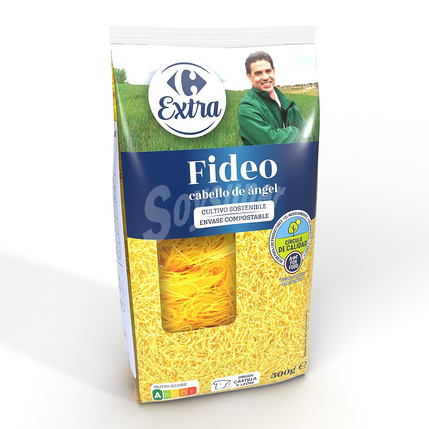 Fideo cabellín Carrefour Extra