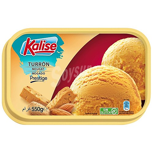 Kalise Tarrina de helado de turrón, sin gluten kalise Prestige