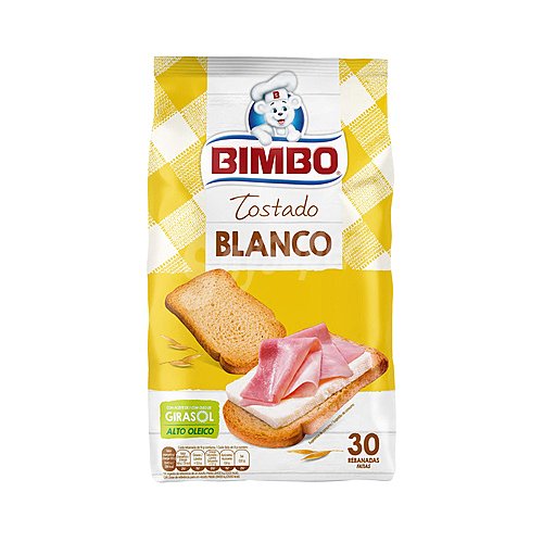 Bimbo Pan tostado blanco bimbo