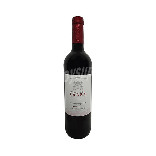 Marqués DE larra Vino tinto crianza con D.O. Rioja marqués DE larra