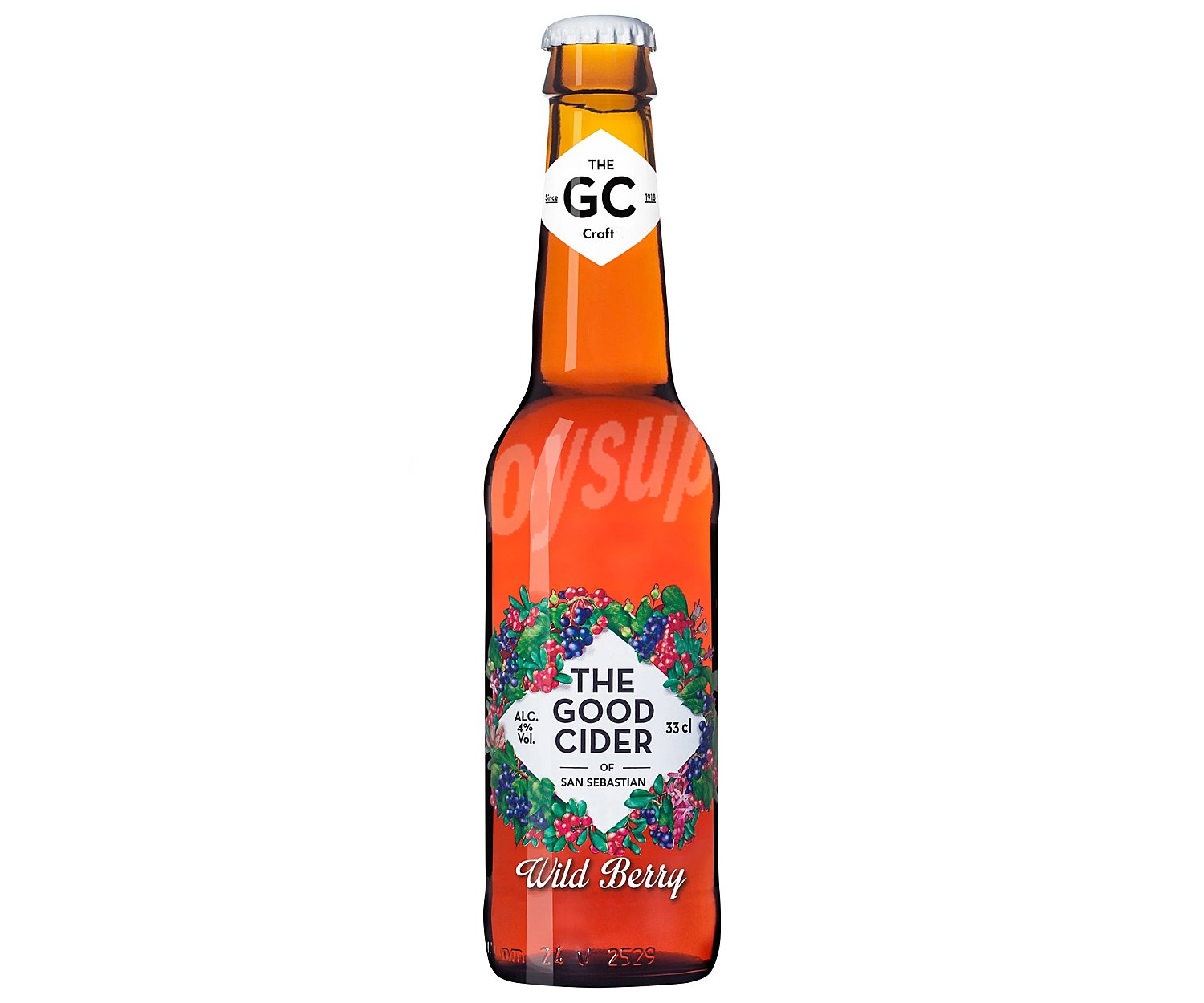 THE good cider Sidra con zumo de frutos de bosque THE good cider