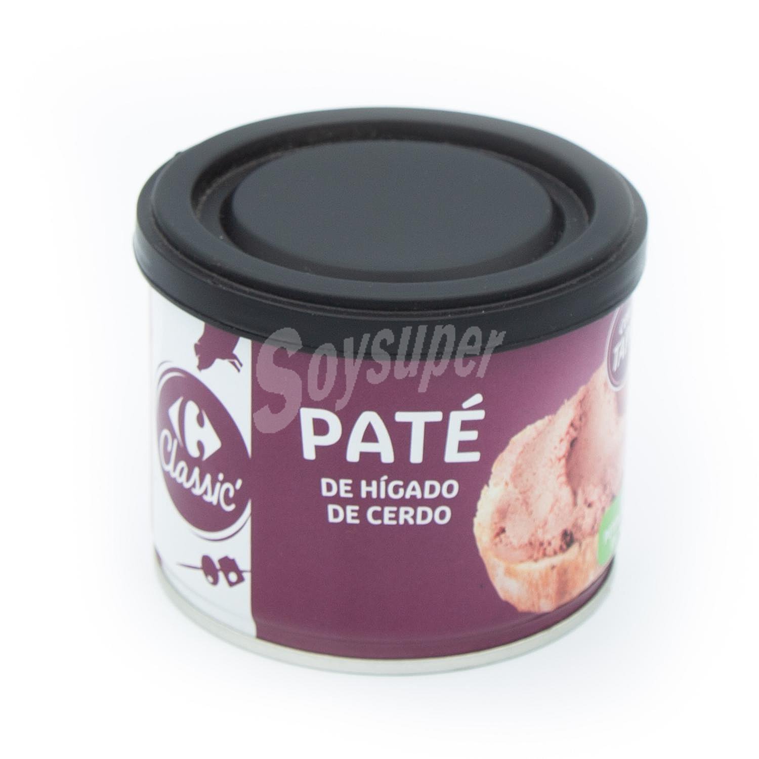 Paté de hígado de cerdo Classic Carrefour