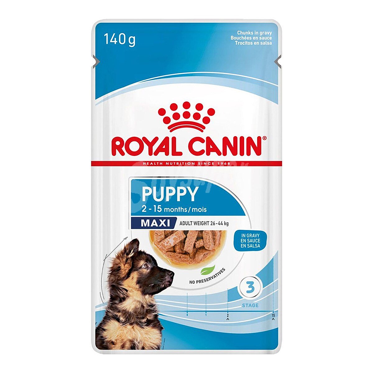 Puppy comida húmeda para perros cachorros grandes