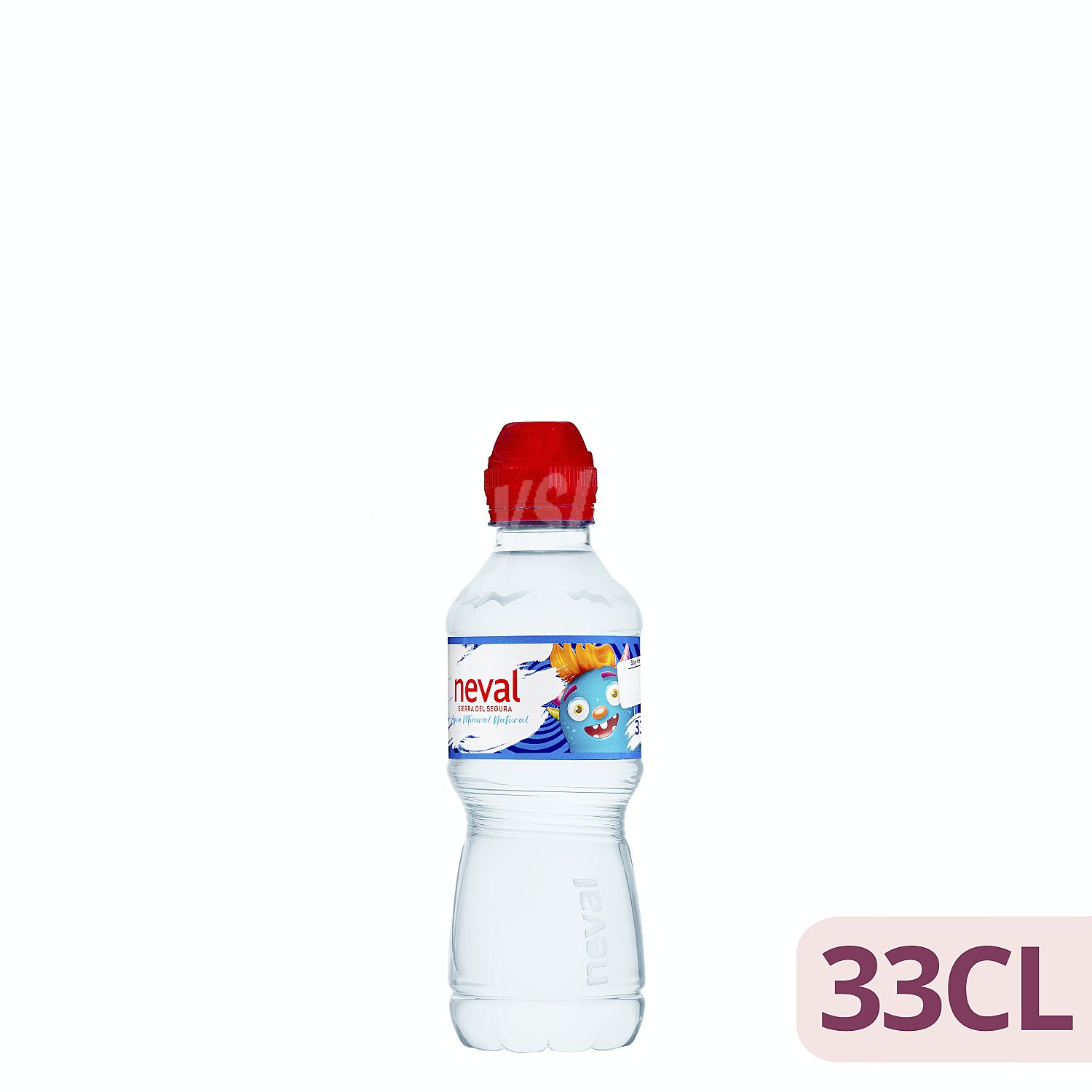 Agua mineral natural (tapon especial niños)