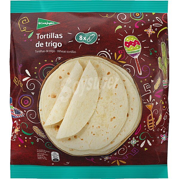 Tortillas mejicanas de trigo