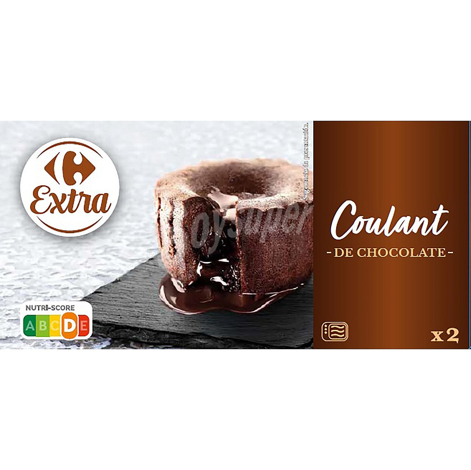 Coulant de chocolate Carrefour Extra