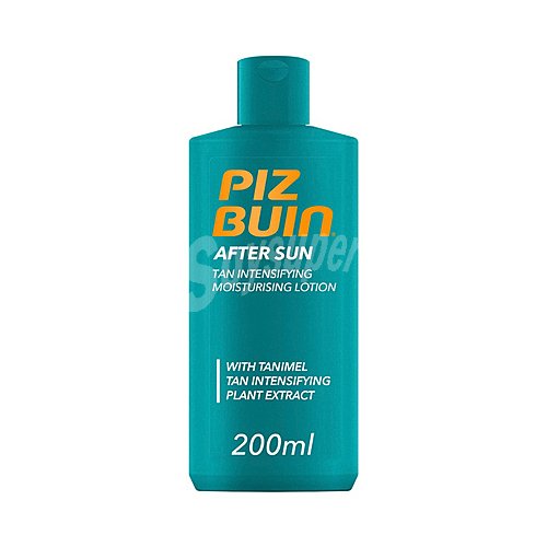 PIZ buin After sun en loción, con acción hidratante e intensificadora del bronceado PIZ buin