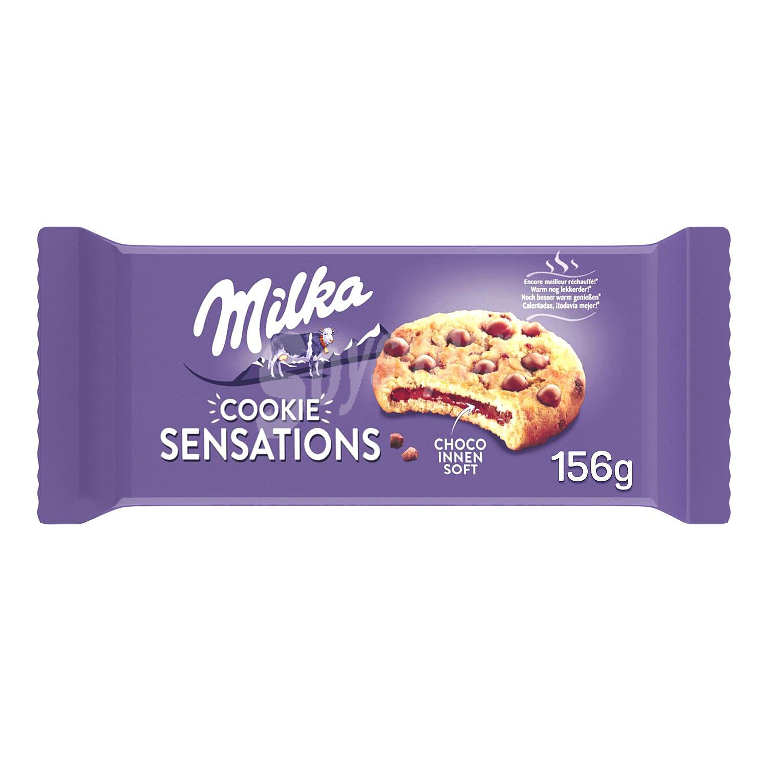 Sensations galleta rellena de chocolate