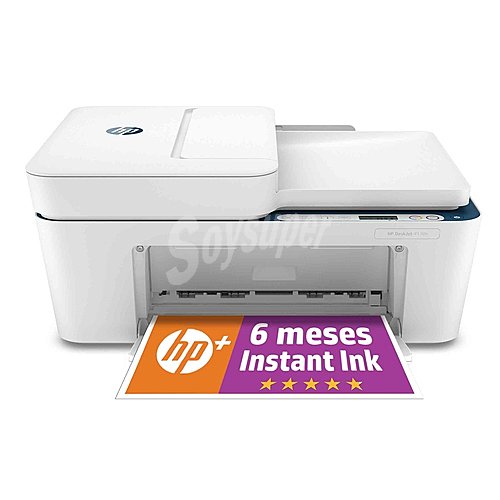 Impresora multifunción tinta HP deskjet 4130e, wifi, usb, 6 meses impresión Instant Ink, 26Q93B