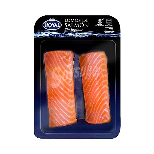 Royal Lomo de salmón sin espinas, ideal para elaborar sushi, sashimi, tartar... royal