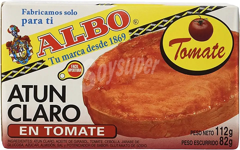 Atún claro con tomate