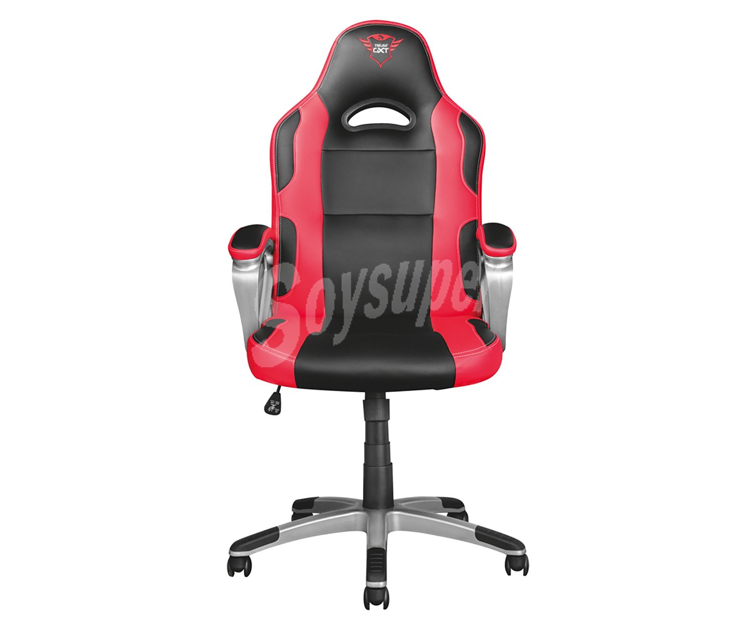 Silla gaming asiento reclinable, reposabrazos almohadillados, ruedas dobles GXT 705 Ryon