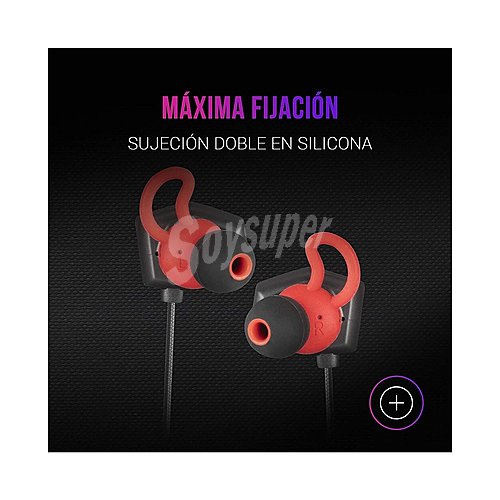 Auriculares gaming mars gaming mihx, con micrófono, longitud 170cm, conector jack 3,5mm