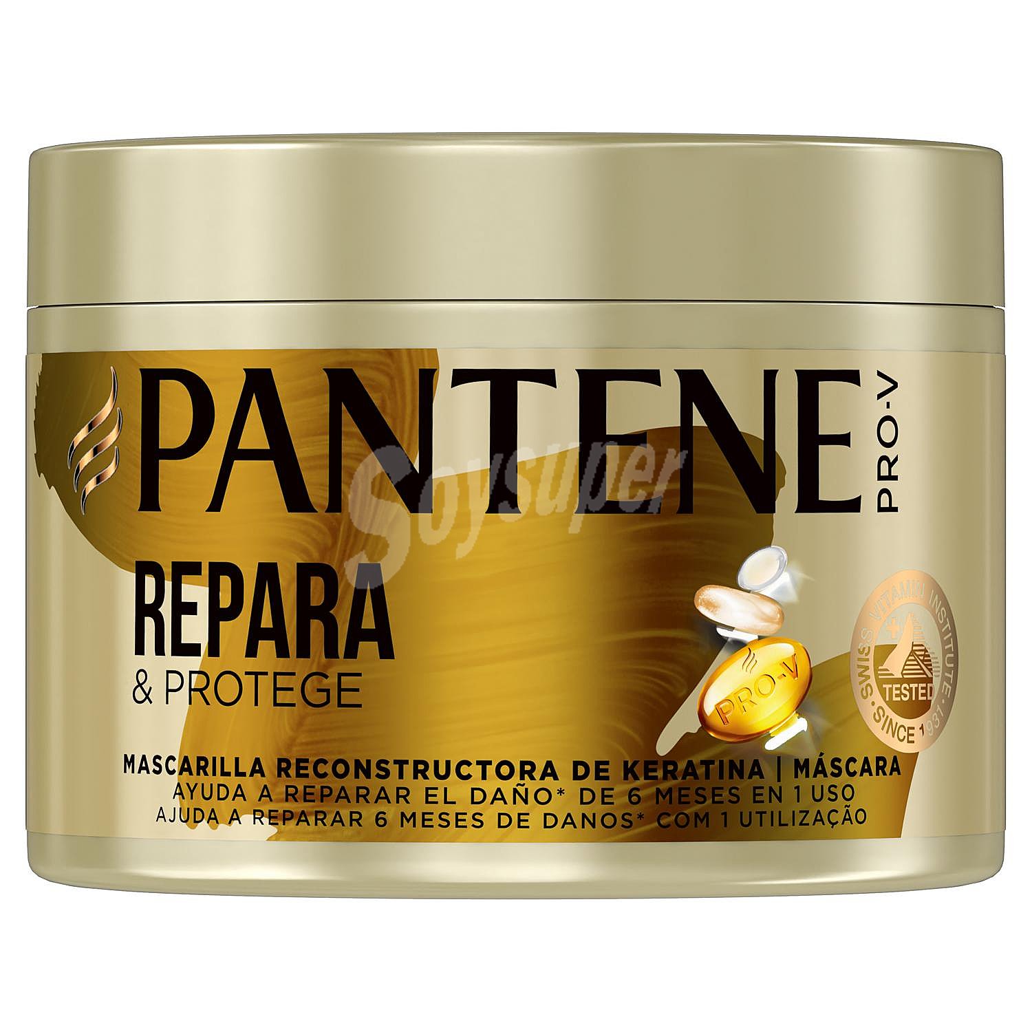 Mascarilla de pelo reconstructora de Keratina Repara & Protege