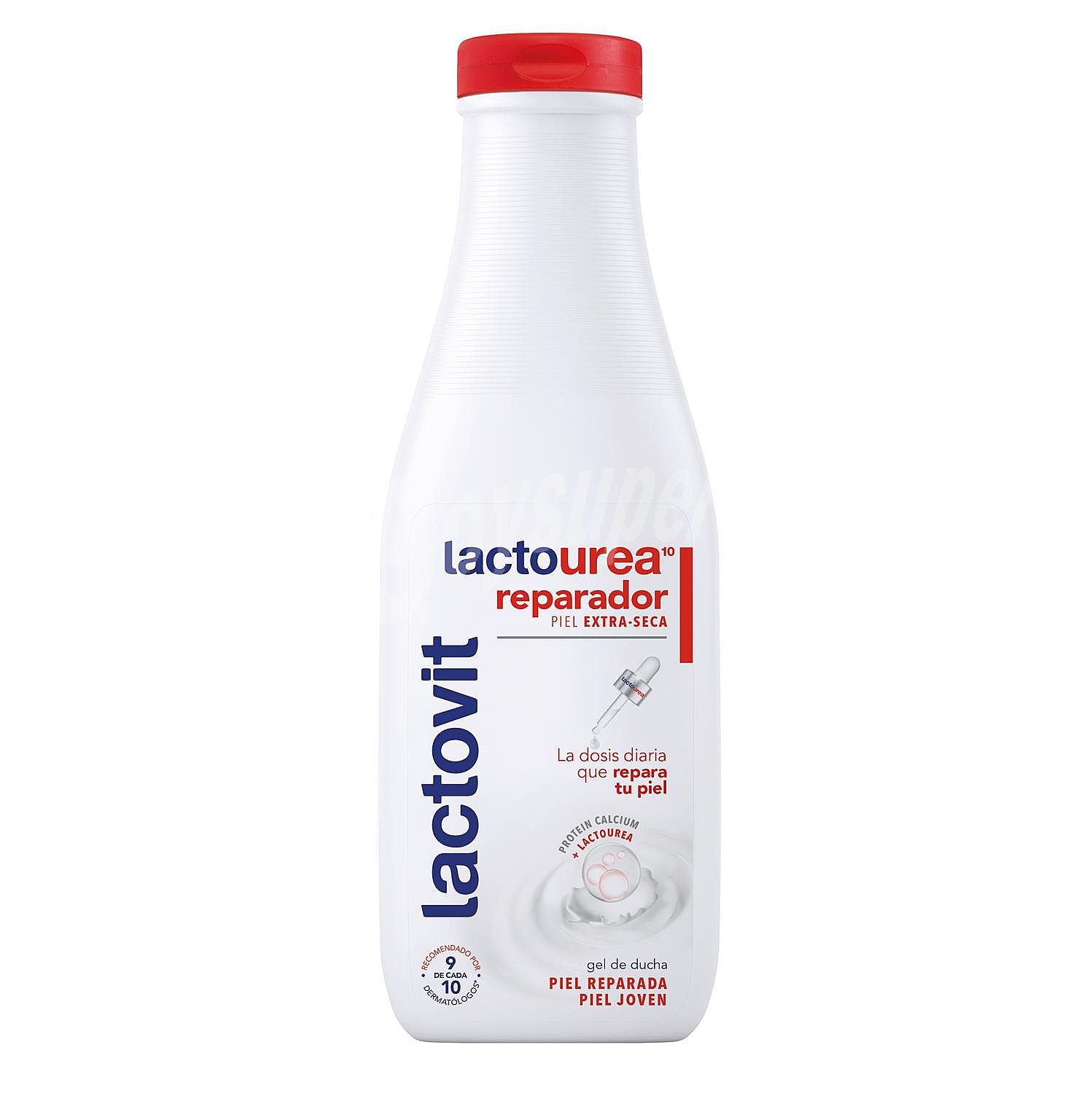 Gel de ducha reparador lactourea para piel muy seca Lactovit