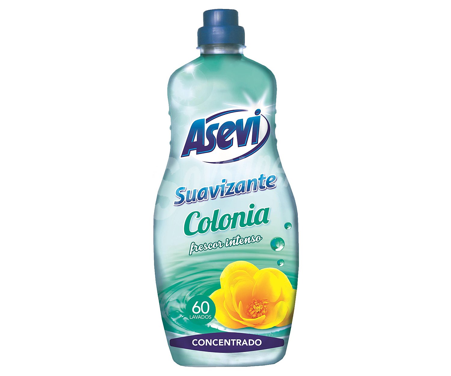 Suavizante concentrado aroma a colonia frescor