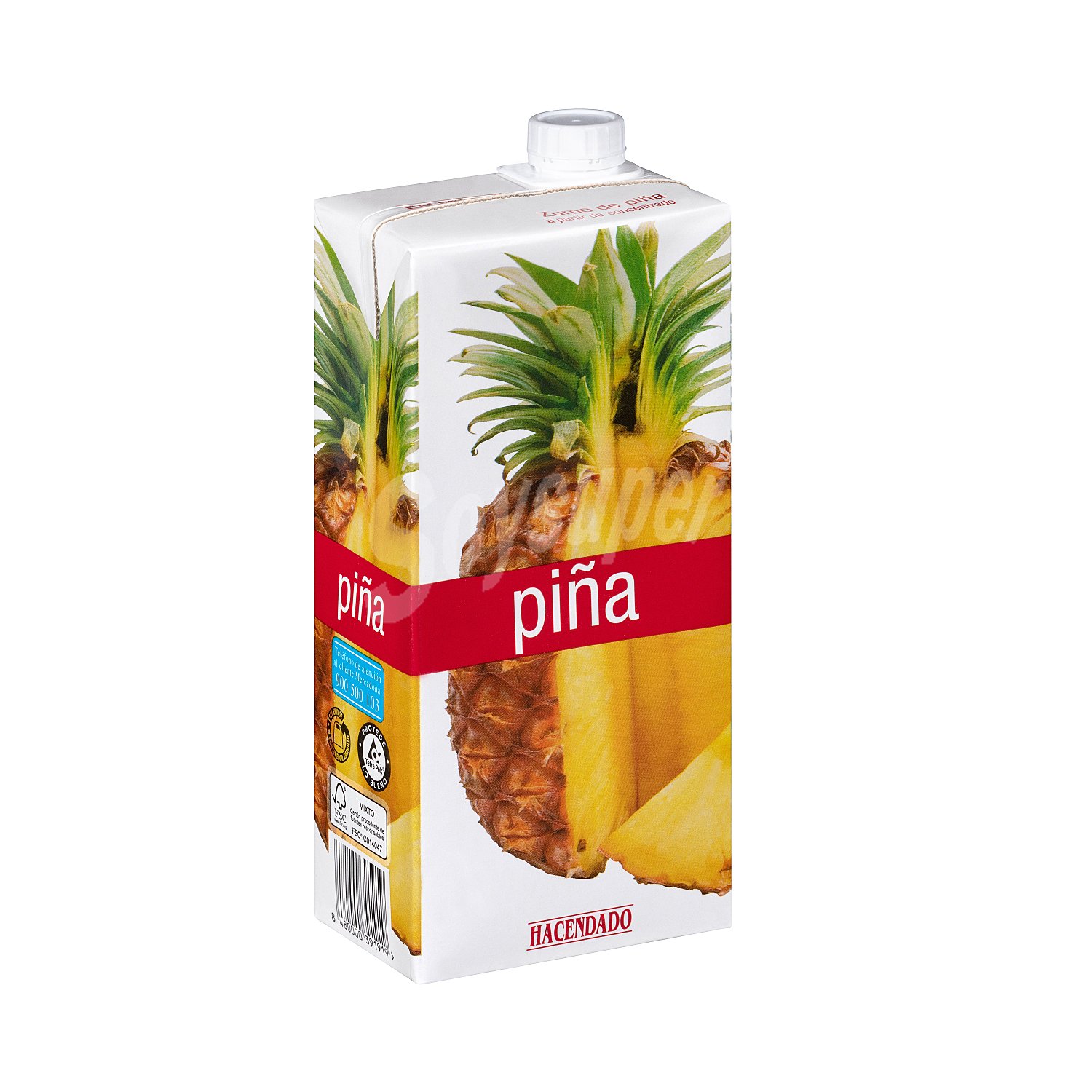 Zumo de piña