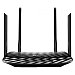 Router Gigabit Inalámbrico tp-link Archer C6, AC1200, doble banda, 4 puertos Gigabit Ethernet, 4 antenas