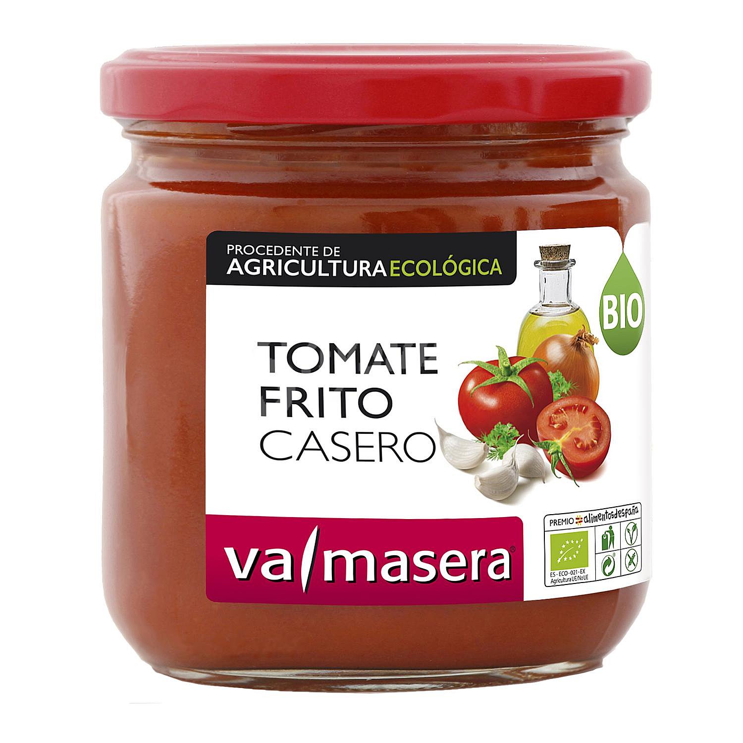 Tomate frito casero ecológico sin gluten