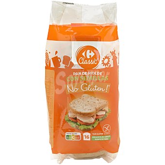 Pan de molde con semillas Classic No Gluten sin gluten