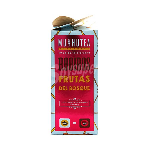 Mushutea Té rooibos de frutas del boque mushutea