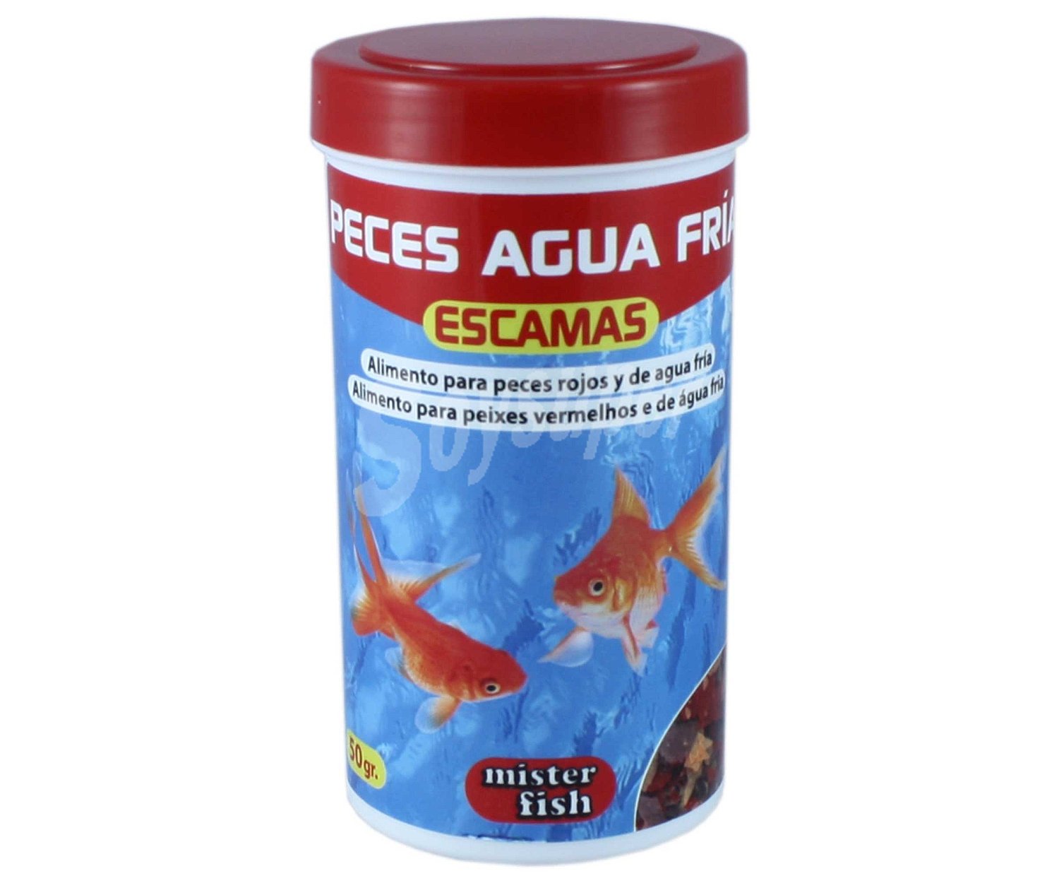 Alimento para peces de agua fría