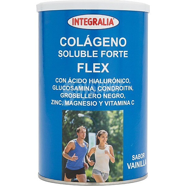 Colágeno soluble forte Flex sabor vainilla bote 400 g