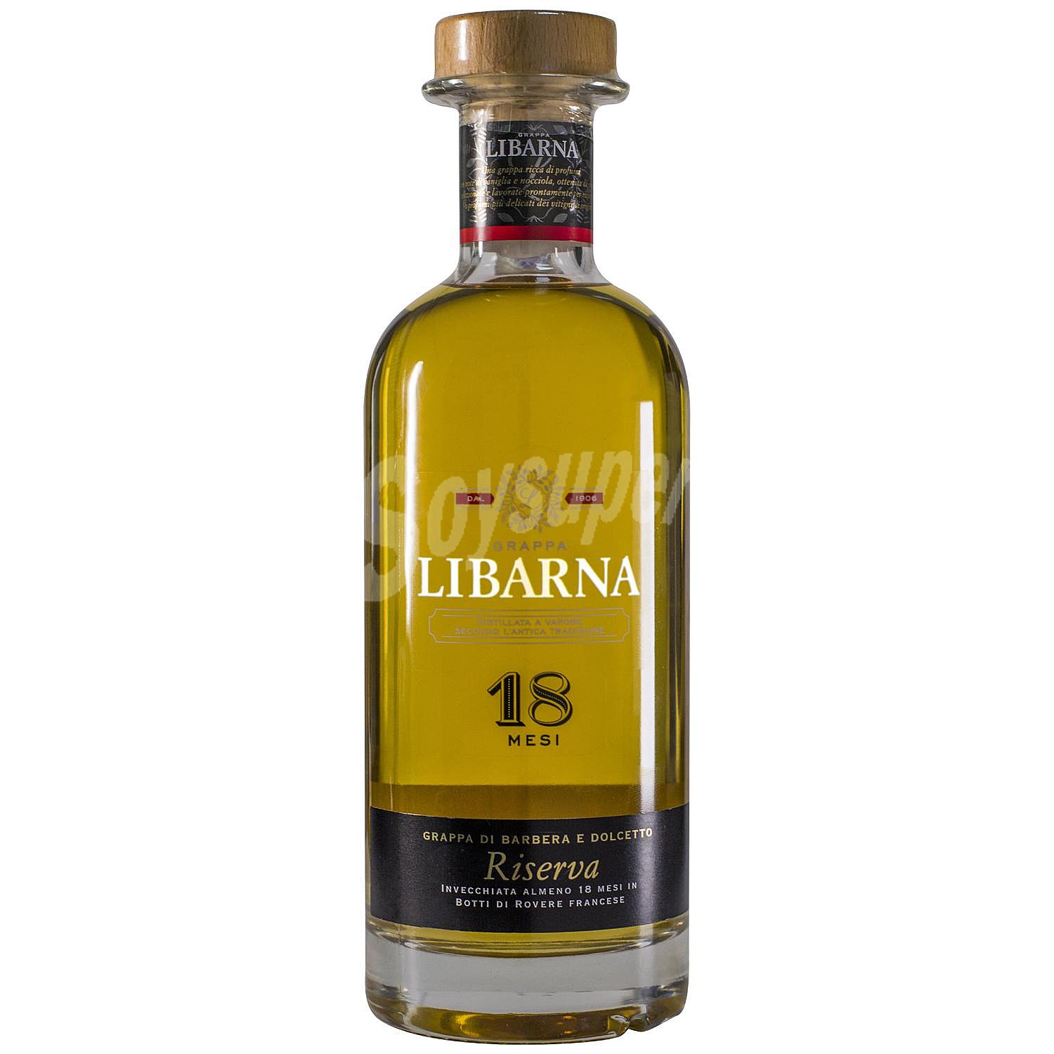 Licor Libarna 18 mesi reserva