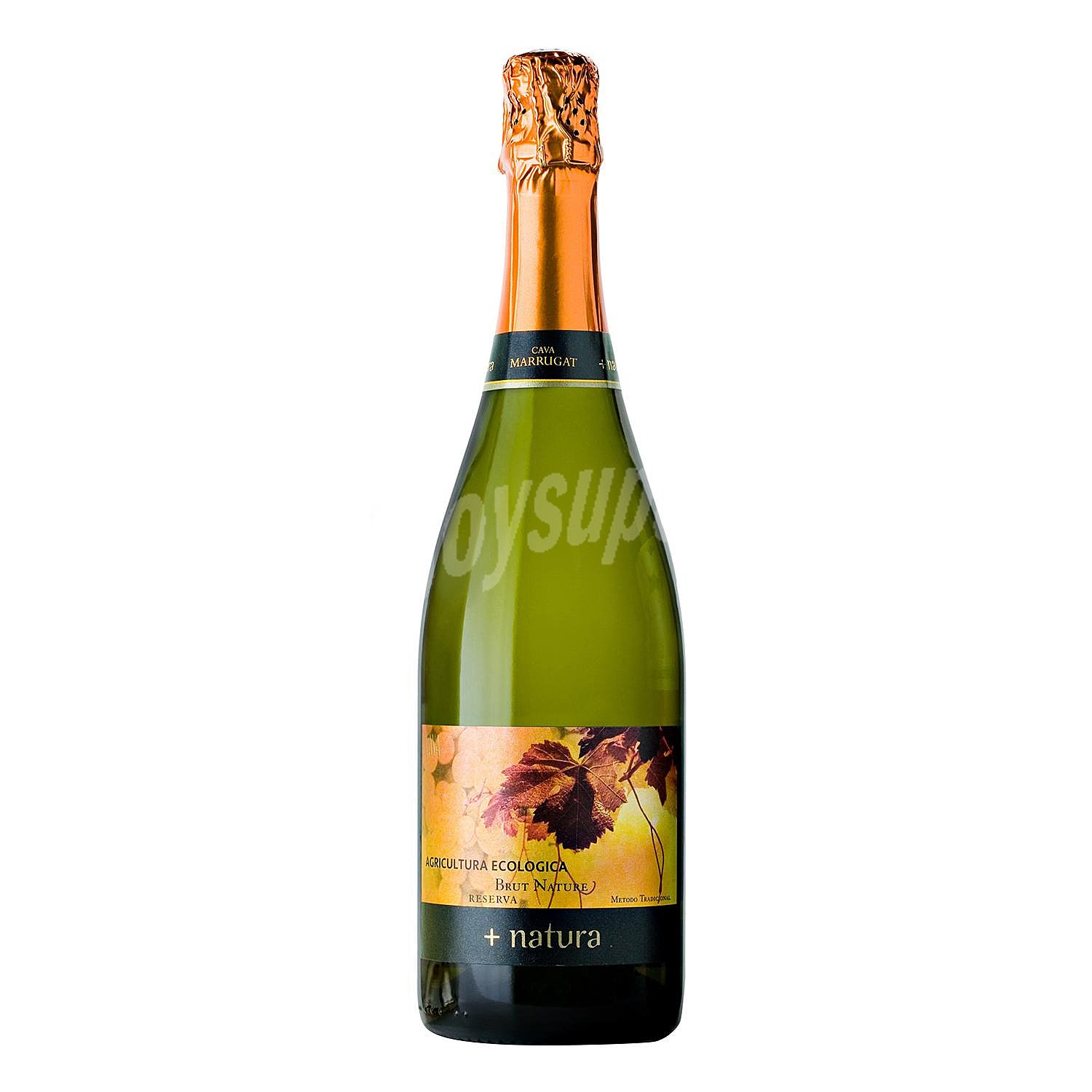 Cava brut nature reserva, procedente de agricultura ecológica