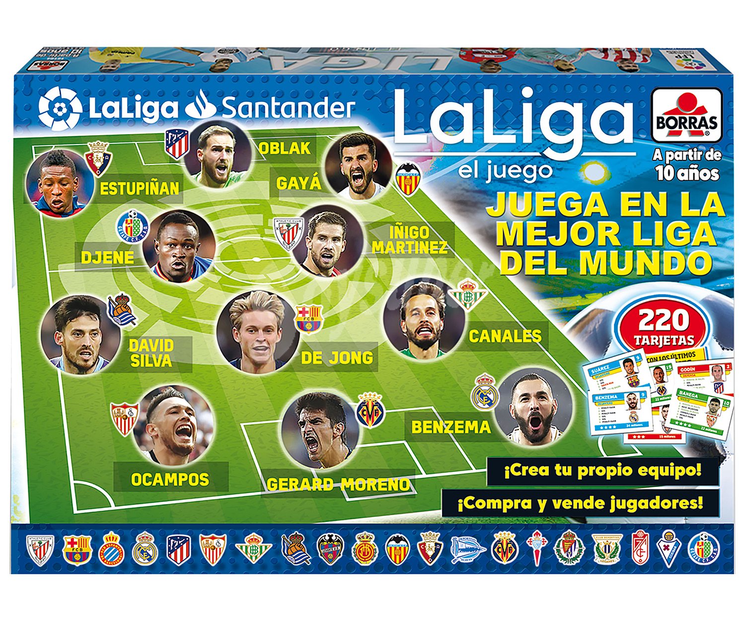 Juego de mesa de gestión La Liga 2020-2021, de 2 a 6 jugadores, educa.