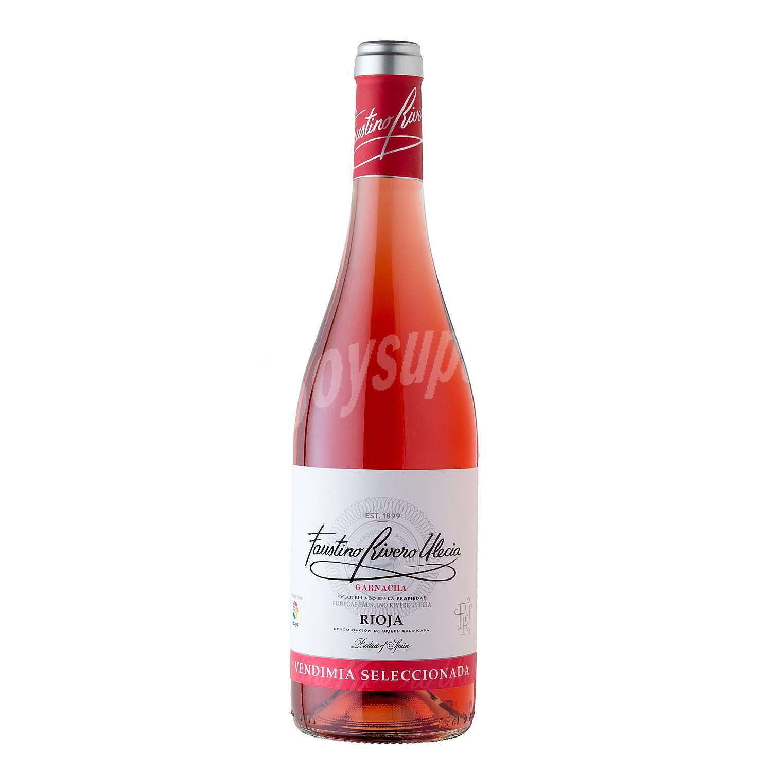 Vino rosado joven garnacha Faustino Rivero Ulecia Vendimia Seleccionada D.O. Rioja