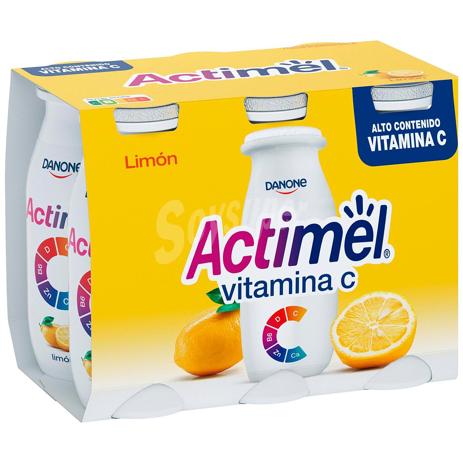 Yogur l.casei líquido de limón Vit C