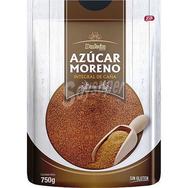 Azúcar moreno integral de caña Sin Gluten canarias