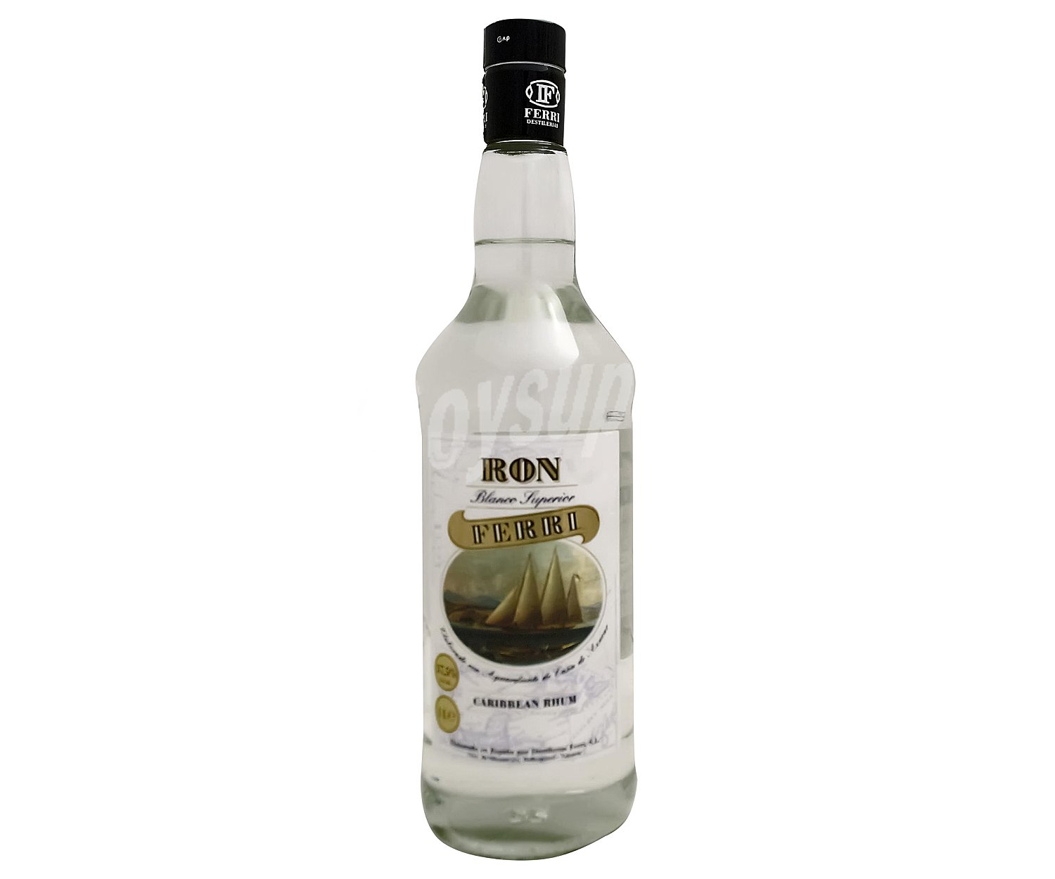 Ferri Ron blanco superior, de origen caribeño ferri