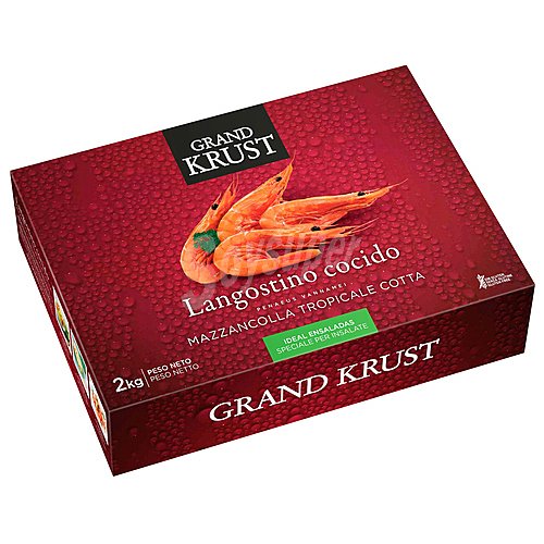 Grand krust Langostinos 40 / 60 cocidos y congelados grand krust (p.n. )