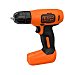 Taladro atornillador con batería litio 7,2V, black + decker BDCD8-QW