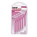 Lacer Cepillo interdental ultrafino de 0.45 mm, prensado y con cabezal en ángulo lacer