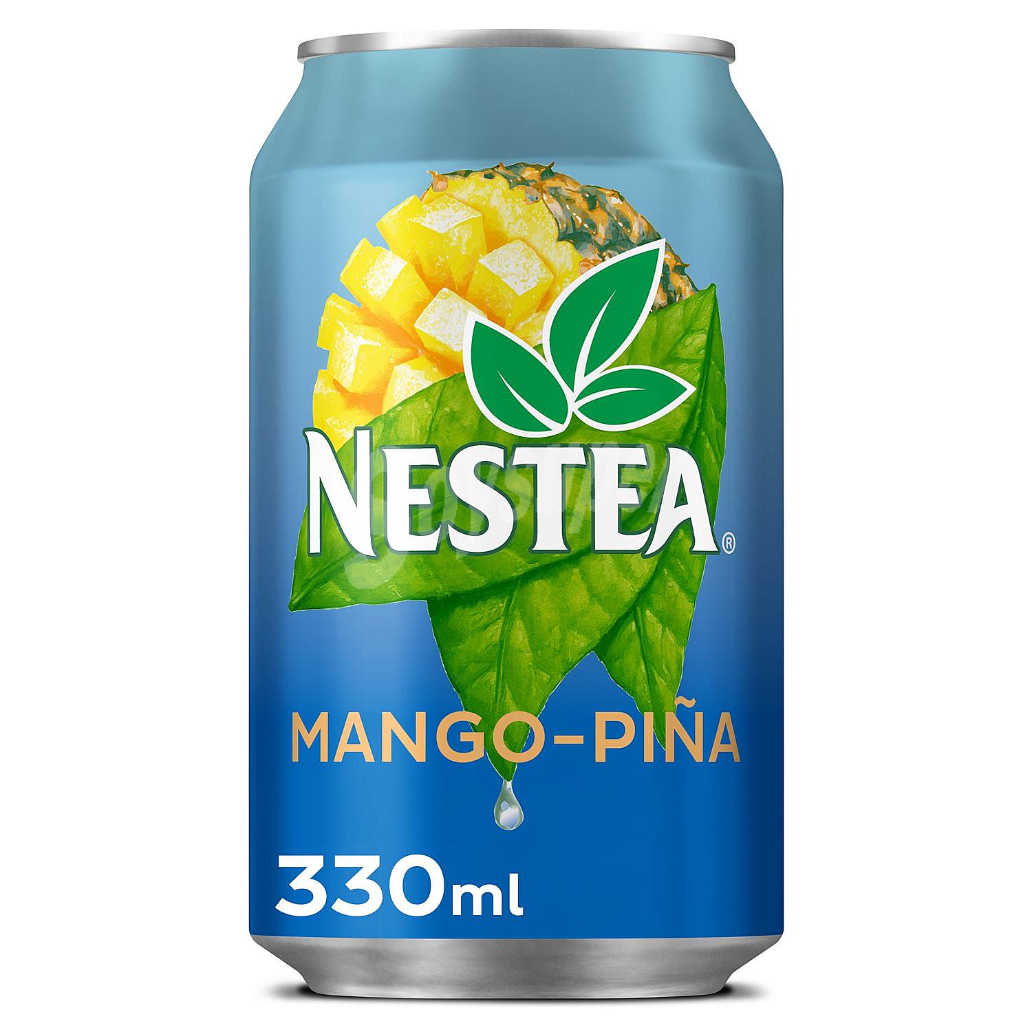 Bebida de té con mango y piña