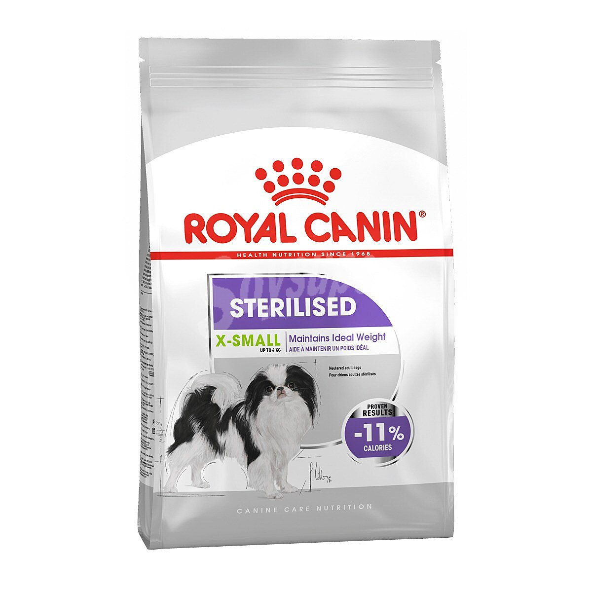 Sterilised x-small pienso para perros adultos esterilizados minis