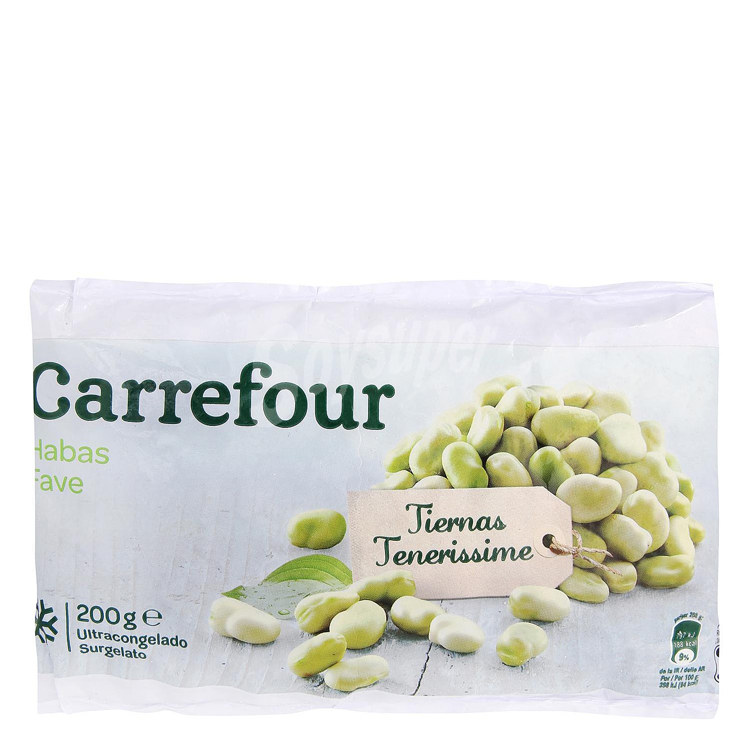 Habas baby Carrefour