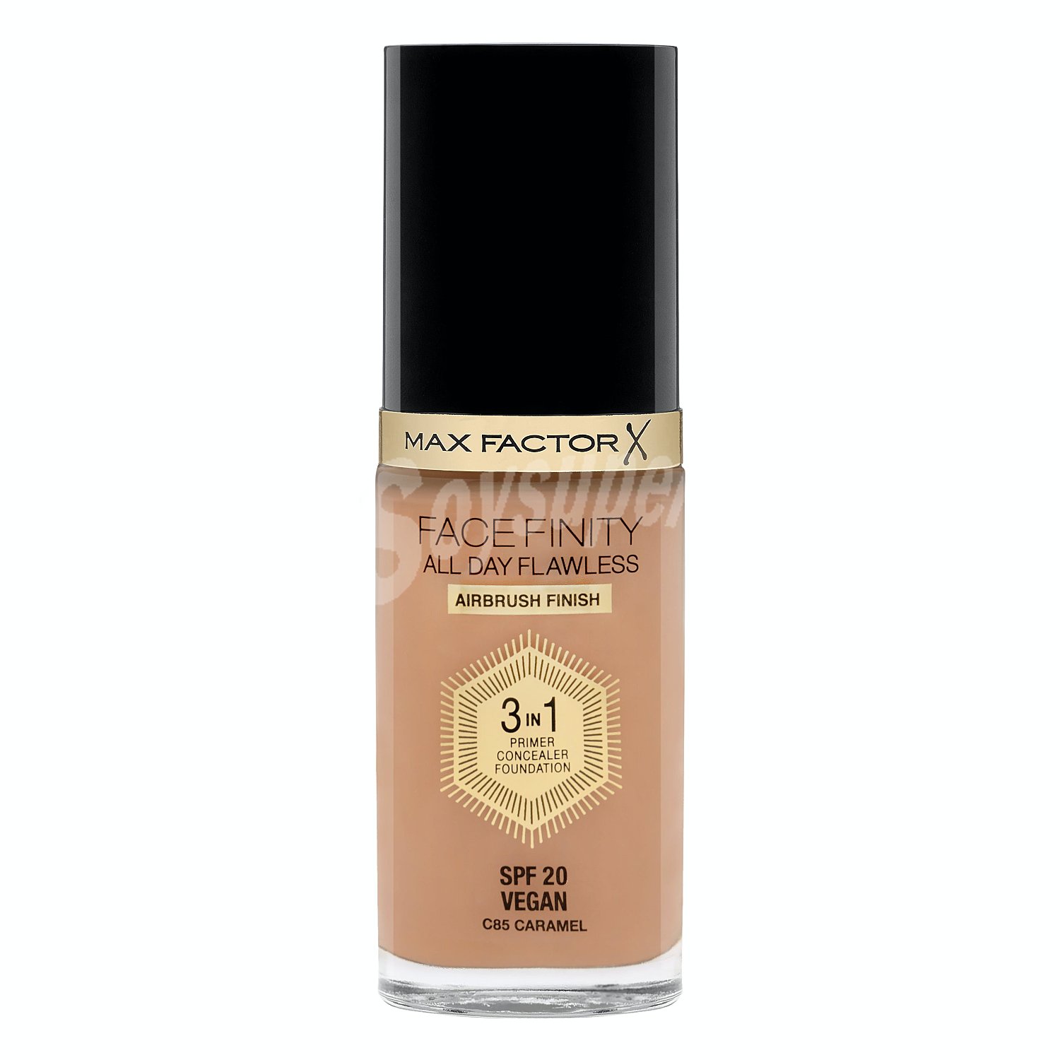 Maquillaje fluido face finity Nº 85 caramel