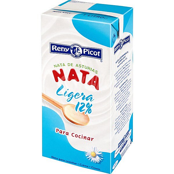 Nata líquida para cocina ligera