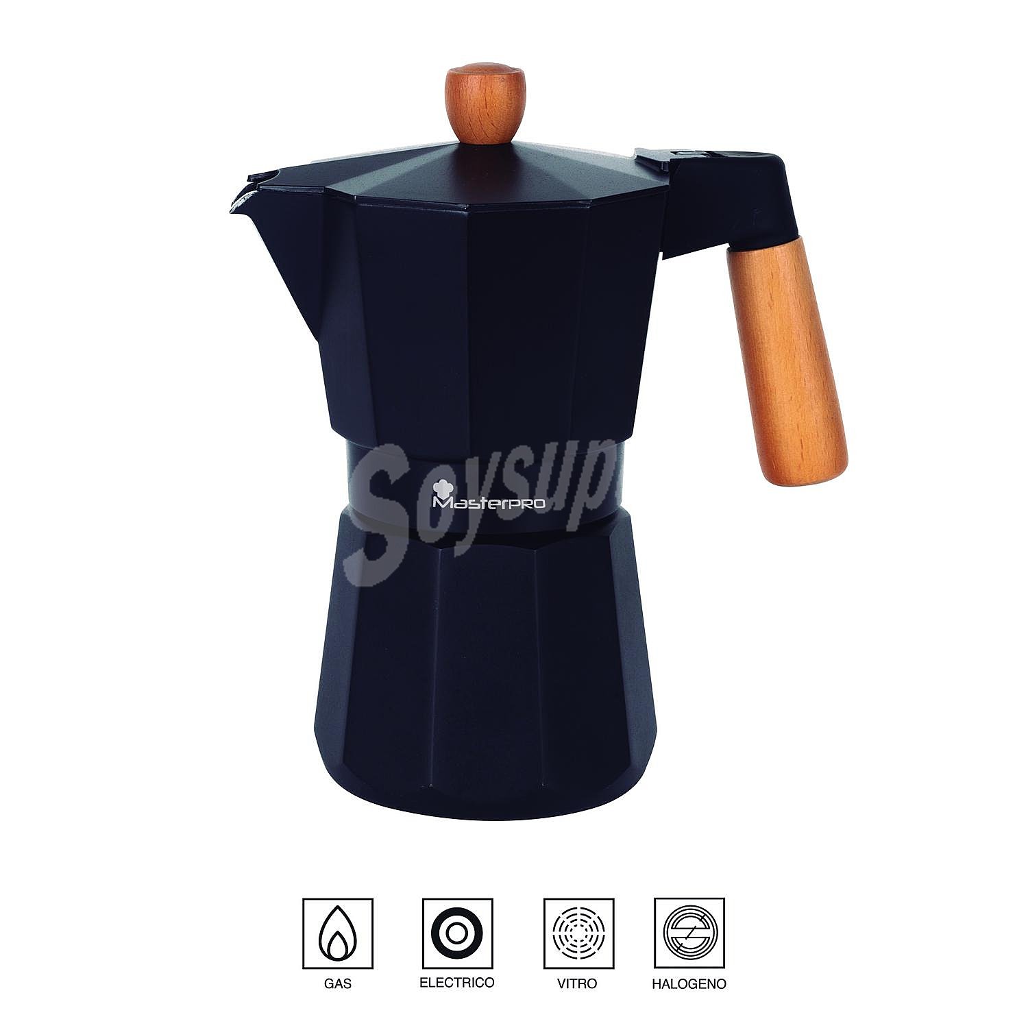 Cafetera de Aluminio Smart 6 tazas