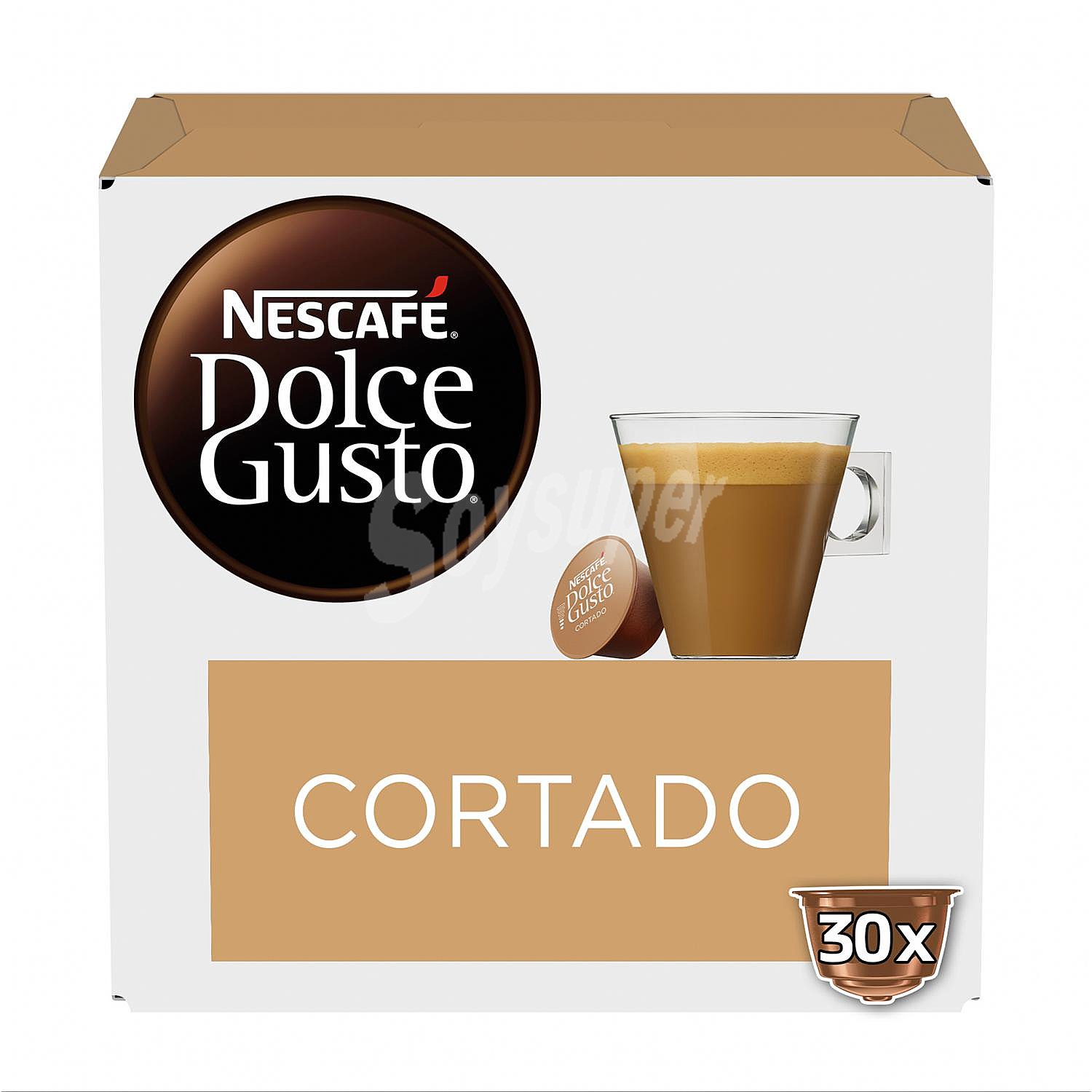 Café cortado espresso macchiato en cápsulas Nescafé Dolce Gusto