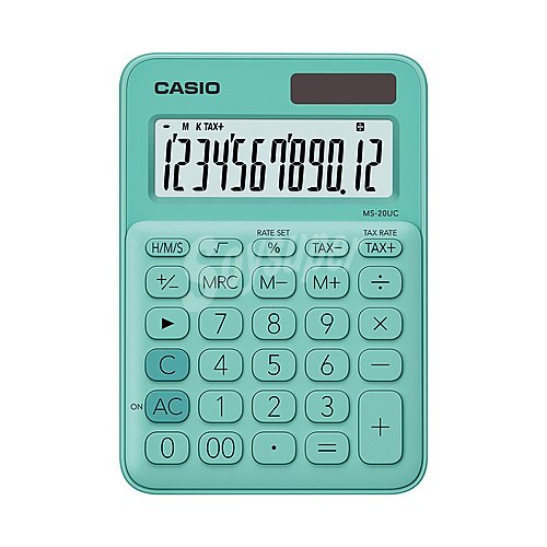 Calculadora de sobremesa Casio MS-20UC-GN